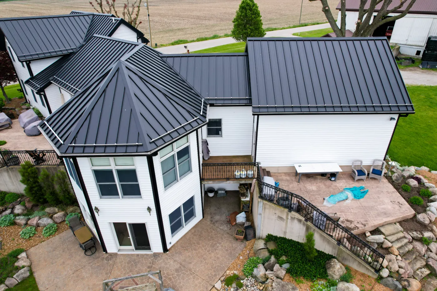 Storm-damaged siding documented in Mohawk Crossing
